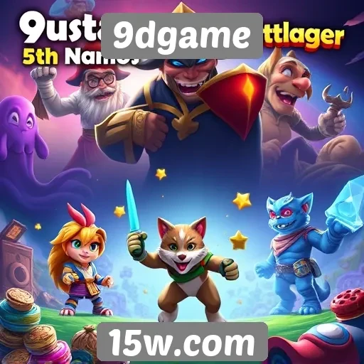 Principais jogos disponíveis na plataforma 9dgame